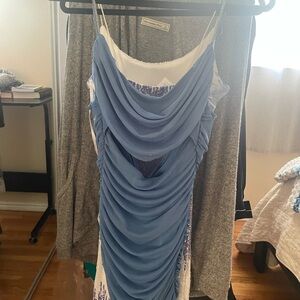 Oh Polly Blue Mini Dress